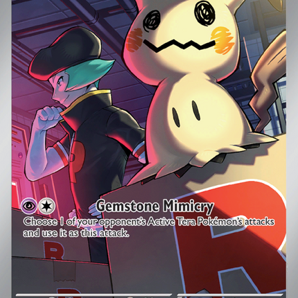 Team Rocket's Mimikyu Illustration rare (238/217) Ascended Heroes