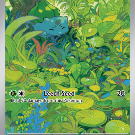 Bulbasaur Illustration rare (166/165) sv03.5