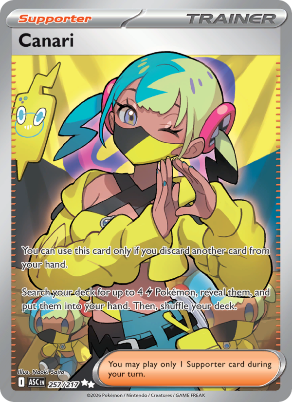 Canari Ultra Rare (257/217) Ascended Heroes