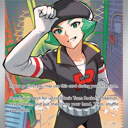 Team Rocket's Proton Ultra Rare (227/182) Destined Rivals