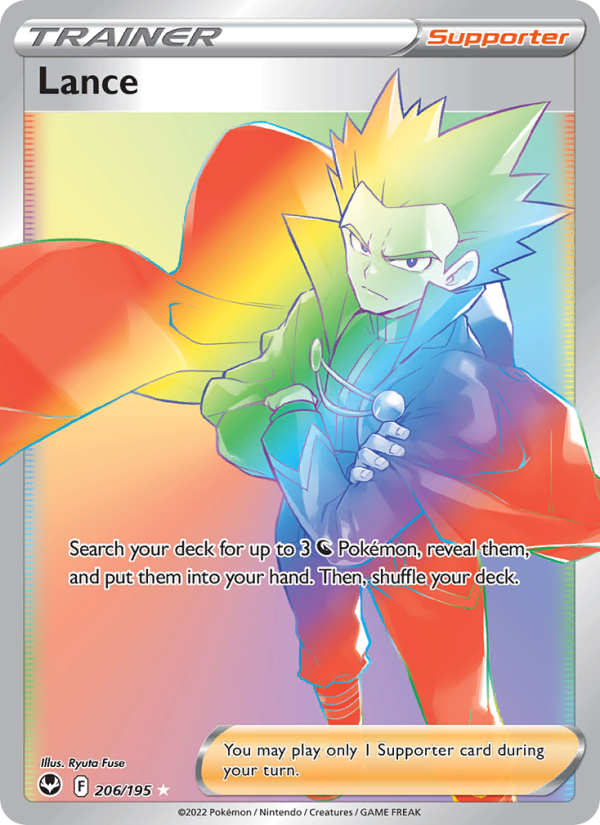 Lance Secret Rare (206/195) Silver Tempest