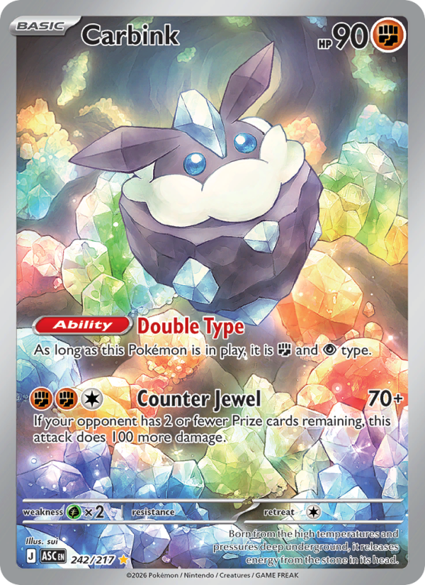 Carbink Illustration rare (242/217) Ascended Heroes