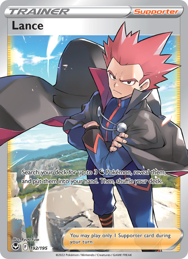 Lance Ultra Rare (192/195) Silver Tempest