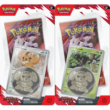 Pokemon Destined Rivals Checkalane Blister Pack (1 willekeurig)