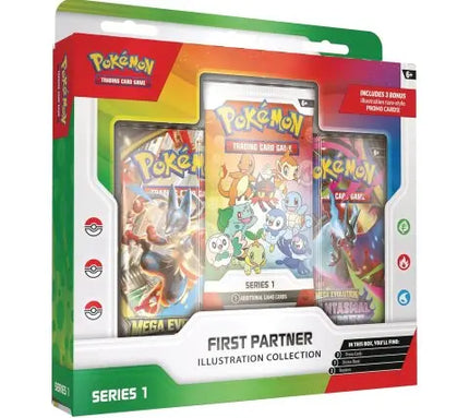 Pokemon First Partner Illustration Collection Series 1