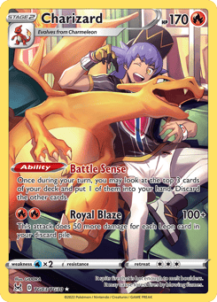 Charizard #TG03 (Lost Origin Trainer Gallery)