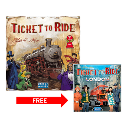 Ticket to Ride – Strategisch Bordspel voor 8 jaar en ouder