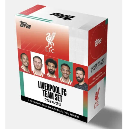 Topps - 2024-25 Liverpool Team Set Box