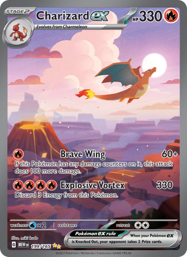 Charizard ex Special illustration rare (199/165) sv03.5