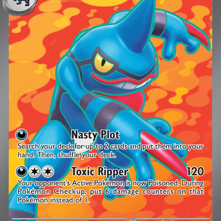 Toxicroak ex Ultra Rare (232/198) sv01