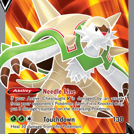 Chesnaught V Ultra Rare (171/195) Silver Tempest