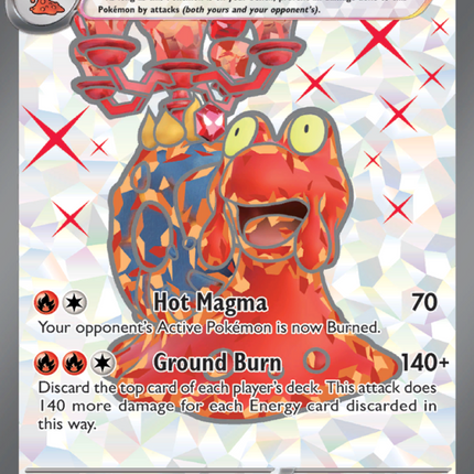 Magcargo ex Ultra Rare (191/167) Twilight Masquerade
