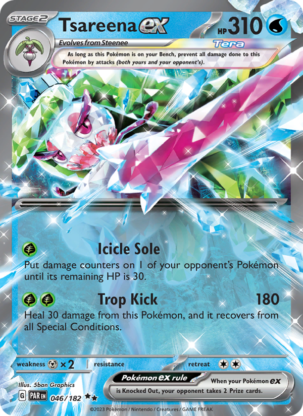 Tsareena ex Double rare (046/182) Paradox Rift