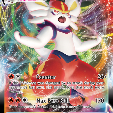 Cinderace VMAX Holo Rare VMAX (19/72) Shining Fates
