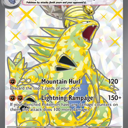 Tyranitar ex Ultra Rare (211/197) Obsidian Flames