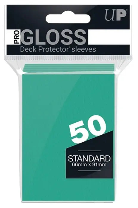 Ultra PRO - 50ct Standard Size Card Protector Sleeves (Aqua)