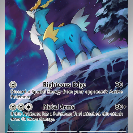 Cobalion Illustration rare (144/86) Black Bolt