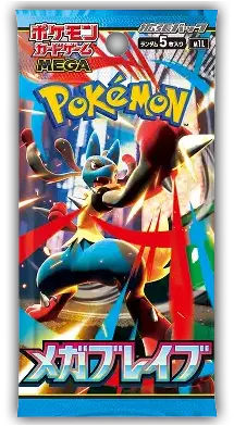 Pokemon Mega Brave Booster PACK [M1L-JP]