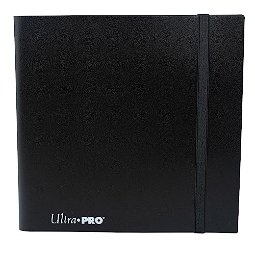 Ultra Pro 12-Pocket Pro Binder Eclipse – Jet Black
