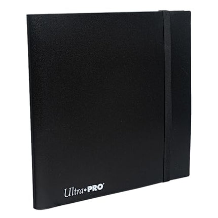 Ultra Pro 12-Pocket Pro Binder Eclipse – Jet Black