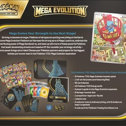 Pokemon Mega Evolution Elite Trainer Box (1 willekeurig)