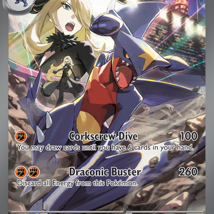 Cynthia's Garchomp ex Special illustration rare (232/182) Destined Rivals