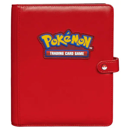 Ultra Pro Artwork Binder – 4-Pocket Snap Binder – Rood