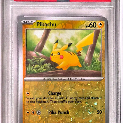 Pokemon Mew En Pikachu - 151 - #025 - PSA 10