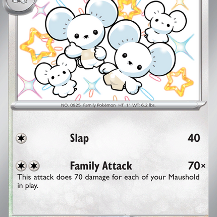 Maushold Shiny rare (210/91) Paldean Fates