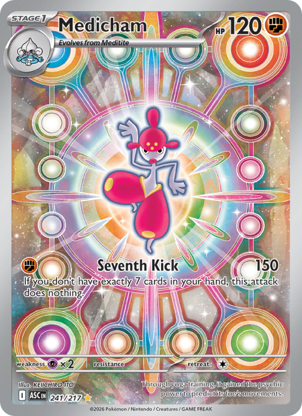 Medicham Illustration rare (241/217) Ascended Heroes