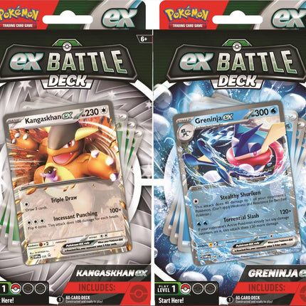 Pokemon October ex Battle Deck Kangashkhan/Greninja (1 random)