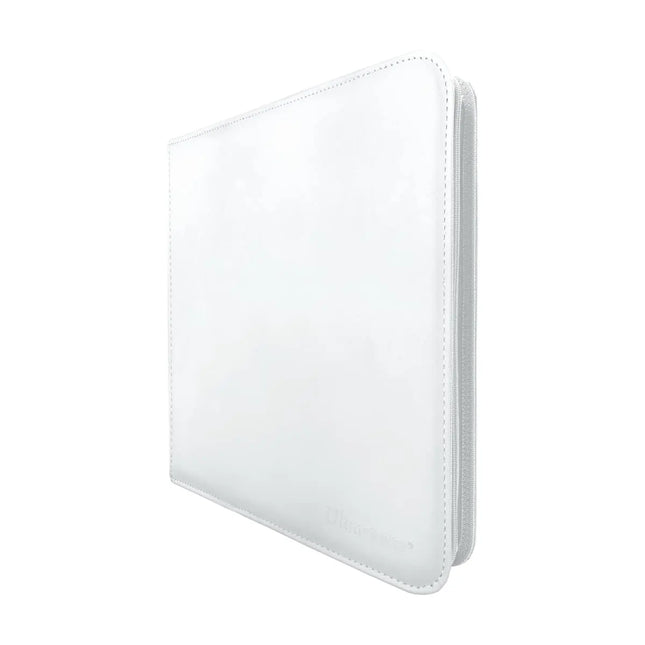 Ultra Pro Vivid White 12-Pocket Pro Binder Zippered