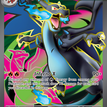 Mega Charizard X ex Ultra Rare (109/94) Phantasmal Flames