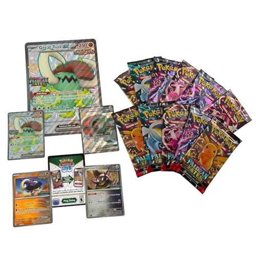 Pokemon Paldean Fates Great Tusk & Iron Treads Box