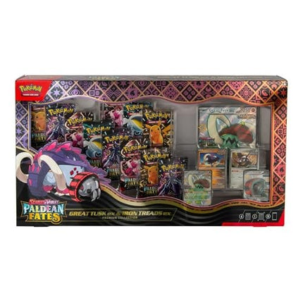 Pokemon Paldean Fates Great Tusk & Iron Treads Box