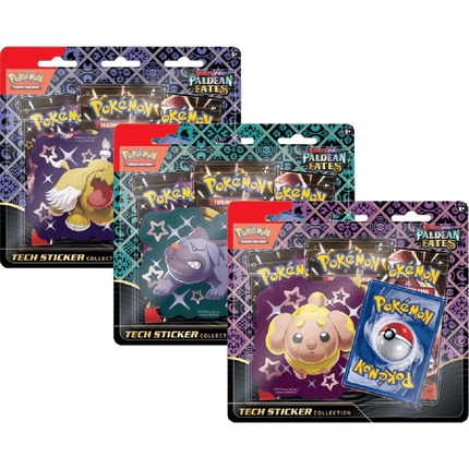 Pokemon Paldean Fates Tech Sticker Collection (1 willekeurig)