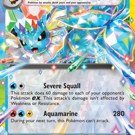 Vaporeon ex Double rare (023/131) Prismatic Evolutions