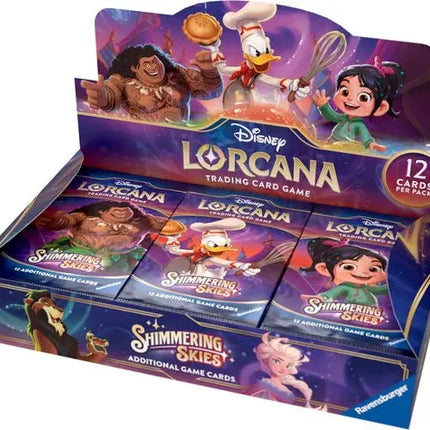 Disney Lorcana Shimmering Skies Booster Box
