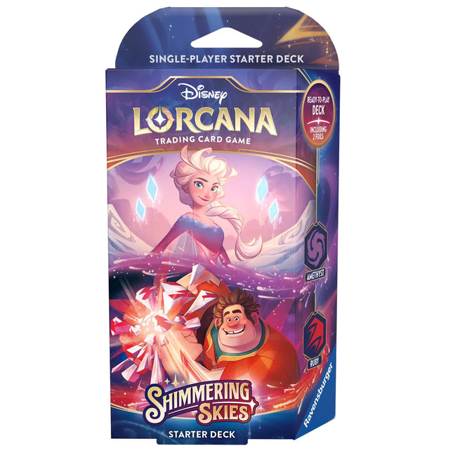 Disney Lorcana Shimmering Skies – Elsa & Ralph Starter Deck 