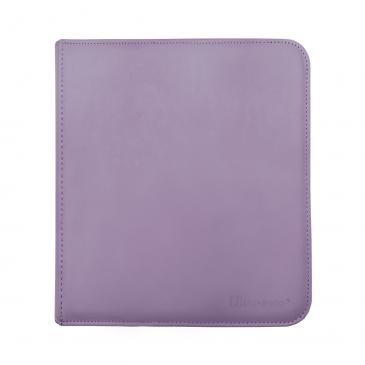 Vivid 12-pocket Zippered PRO-Binder – Purple 