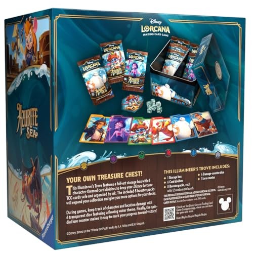 Disney Lorcana – Azurite Sea Illumineer’s Trove 