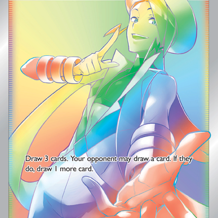 Wallace Secret Rare (208/195) Silver Tempest