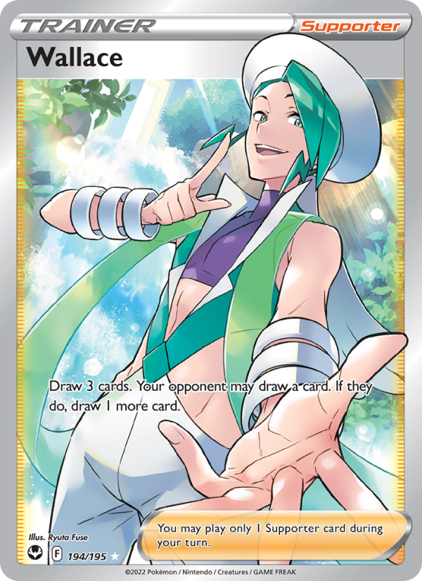 Wallace Ultra Rare (194/195) Silver Tempest