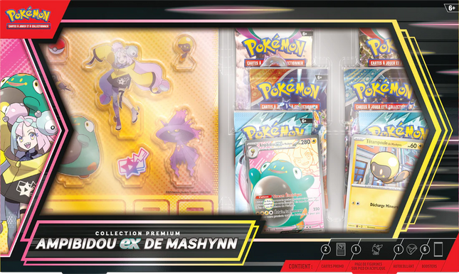 Pokemon Premium Ampibidou-Ex Box Set by Mashynn [FR]