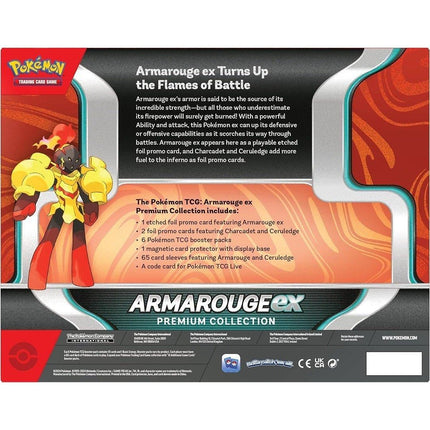 Pokemon Premium Collection Armarouge EX Box