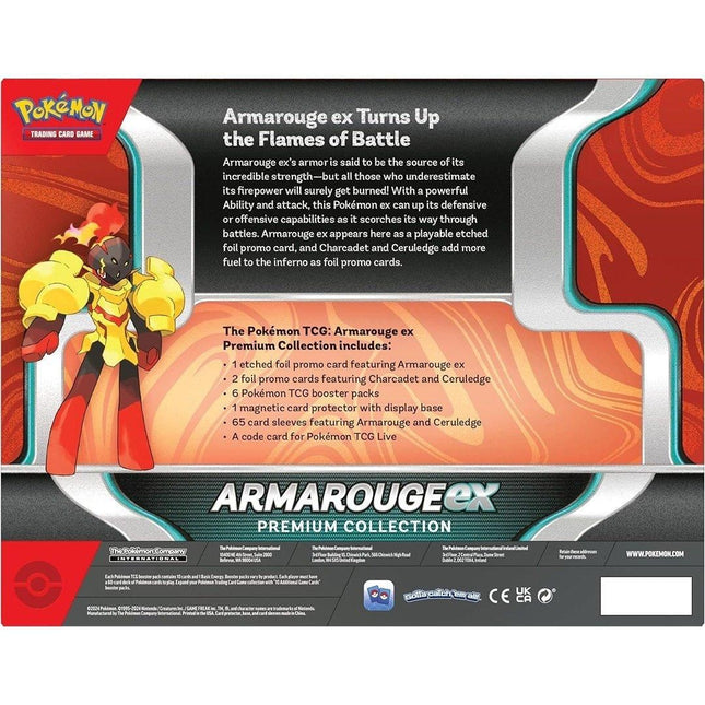Pokemon Premium Collection Armarouge EX Box 