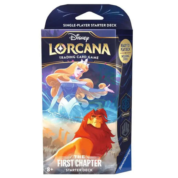 lorcana first chapter starter decks Disney Lorcana: Deck - The Style:Single Pack High End 11 damage tokens Final Fantasy Magic the