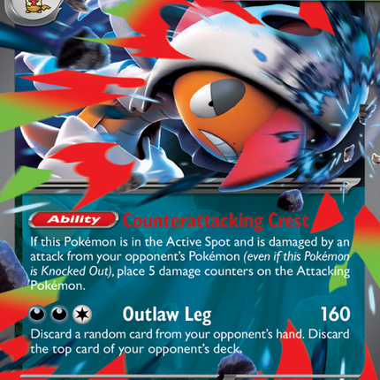 Mega Scrafty ex Double rare (135/217) Ascended Heroes