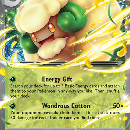 Whimsicott ex Double rare (005/86) White Flare