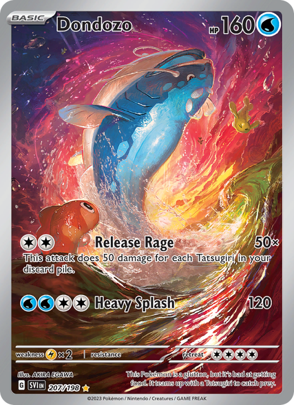 Dondozo Illustration rare (207/198) sv01